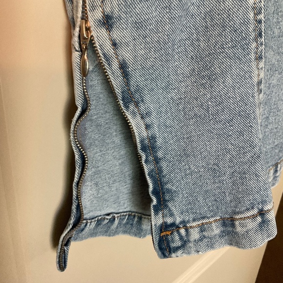 Newport News Jeanology Collection Juniors Denim Top Size 14 Vintage - Picture 4 of 10